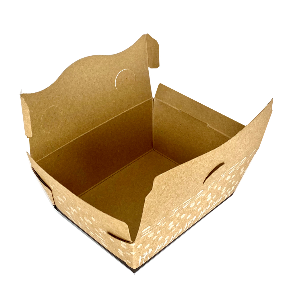 Plato cartón kraft biodegradable Ø 180×7 mm. – Omipack